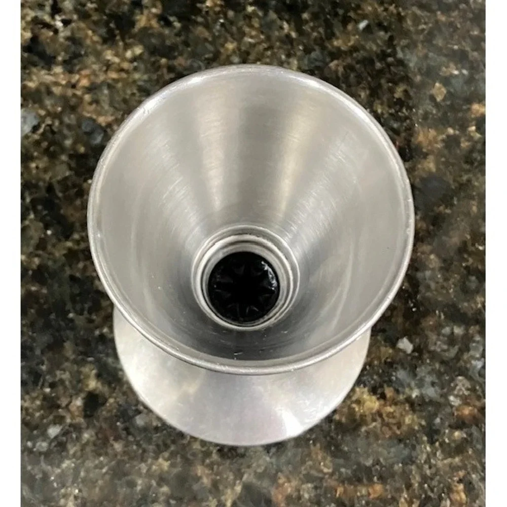 VTG 7 Classic Stainless Steel Ice Cream Sundae Paper Holder Solo MFG Chicago